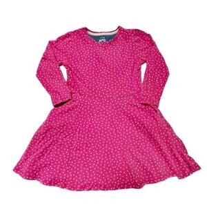 Kite Long Sleeve Organic Cotton Skater Dress Size 5